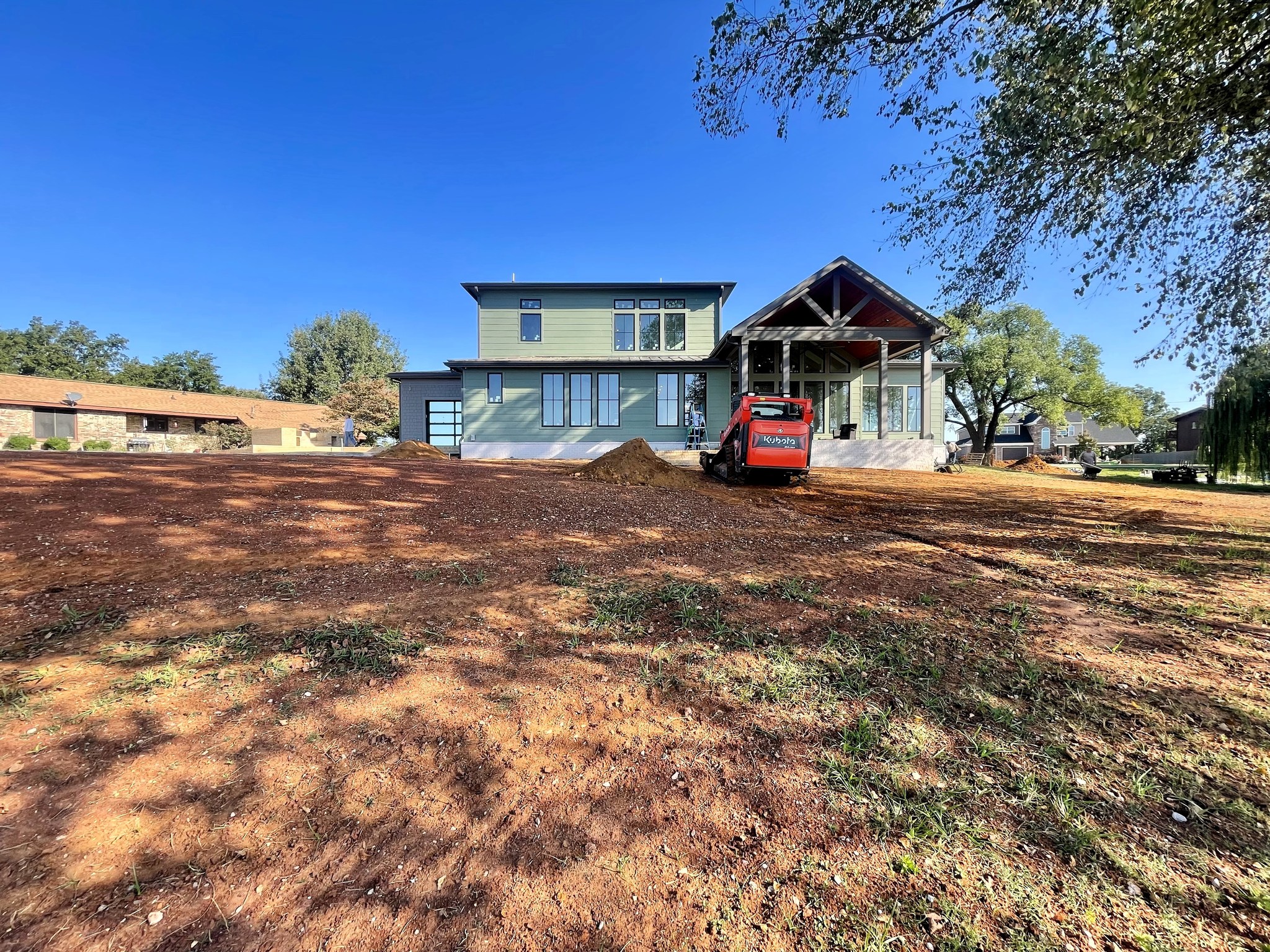 A custom home built by The Baker Company